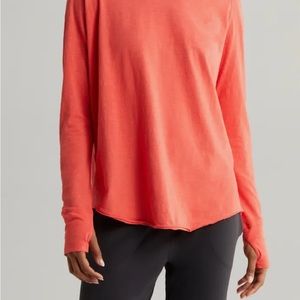 Zella XL coral colored long sleeve T-Shirt